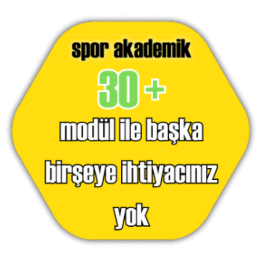 30+ Modül ile başka birşeye ihtiyacınız yok